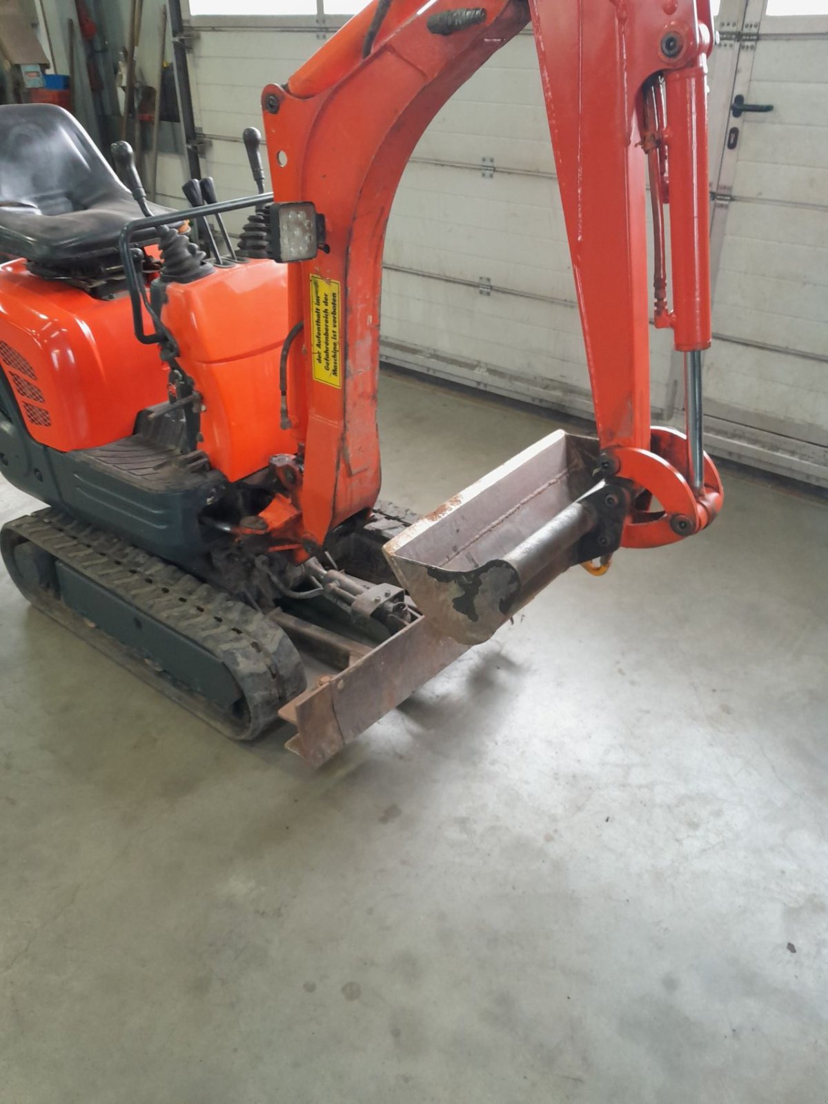 Minibagger του τύπου Kubota k008-3, Gebrauchtmaschine σε nederhorst den berg (Φωτογραφία 3)