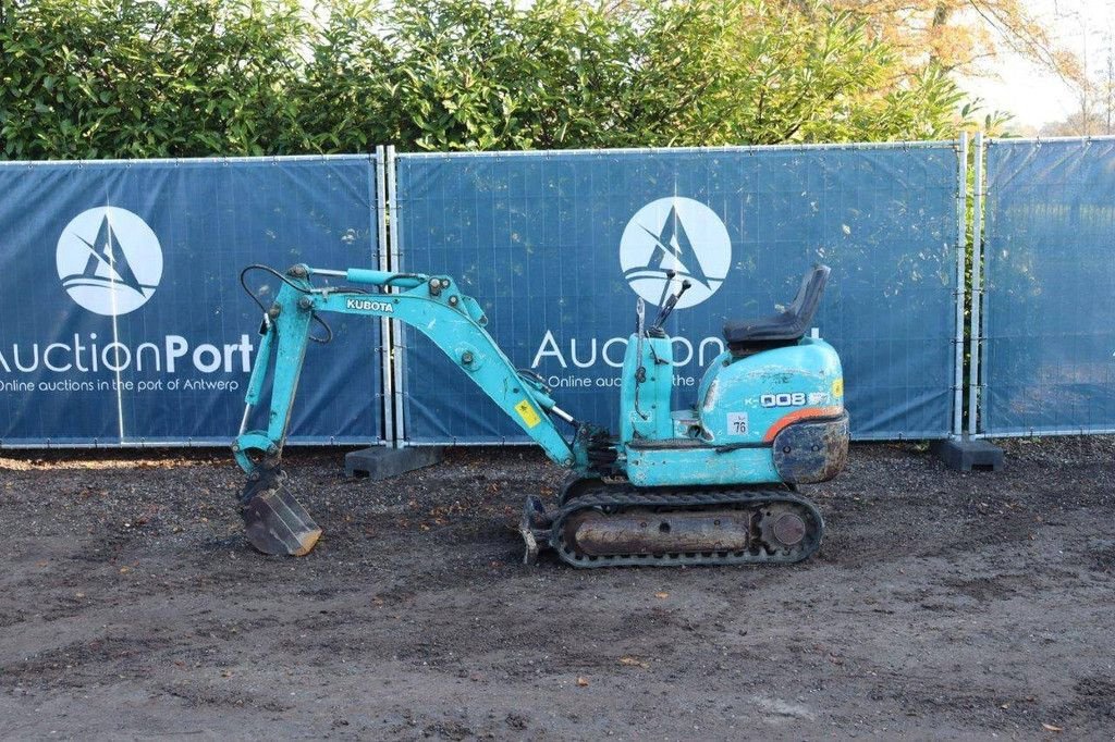 Minibagger of the type Kubota K008, Gebrauchtmaschine in Antwerpen (Picture 2)