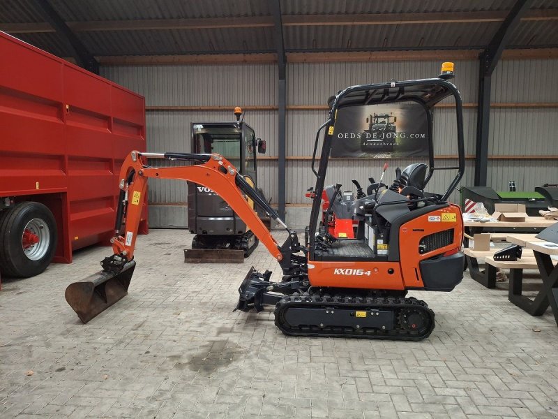 Minibagger of the type Kubota K016-4 Canopy, Gebrauchtmaschine in Donkerbroek (Picture 1)