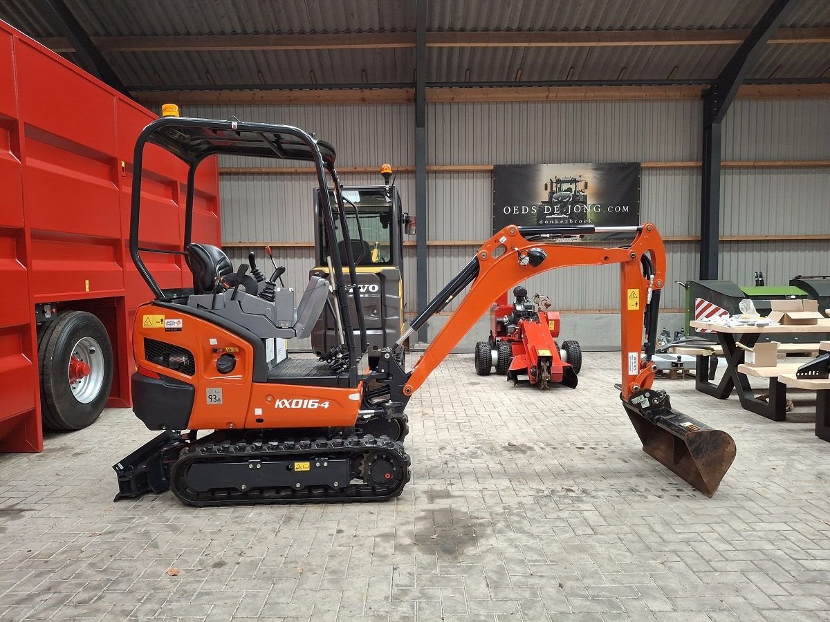 Minibagger del tipo Kubota K016-4 Canopy, Gebrauchtmaschine In Donkerbroek (Immagine 2)