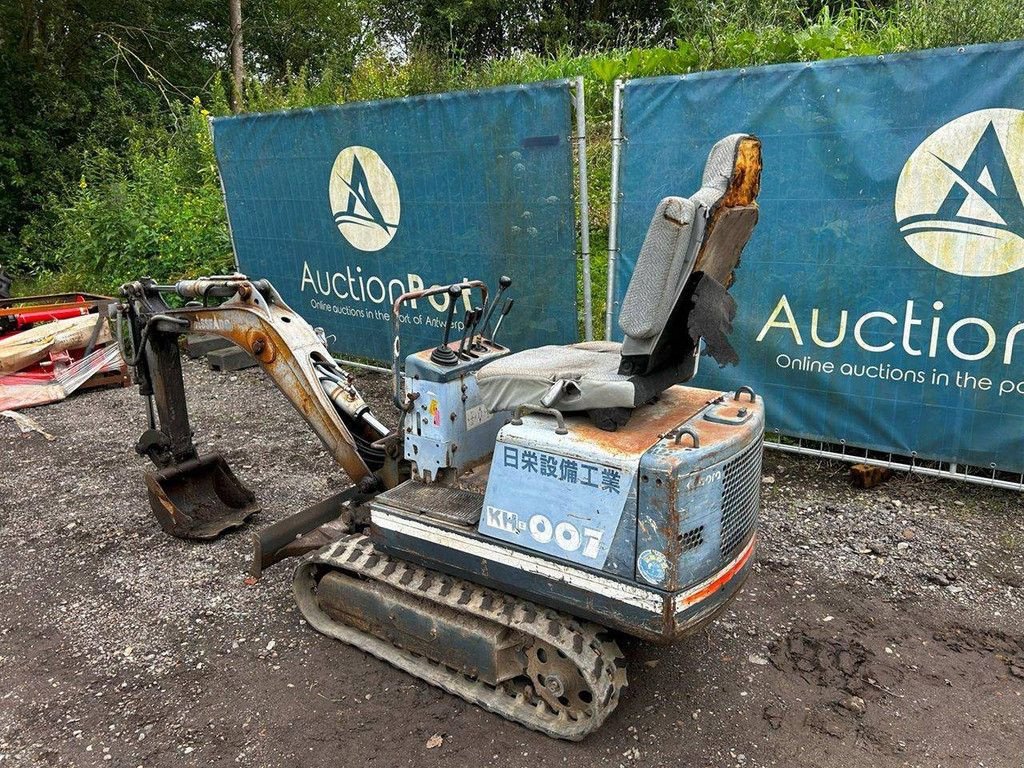 Minibagger typu Kubota KH-007, Gebrauchtmaschine w Antwerpen (Zdjęcie 2)