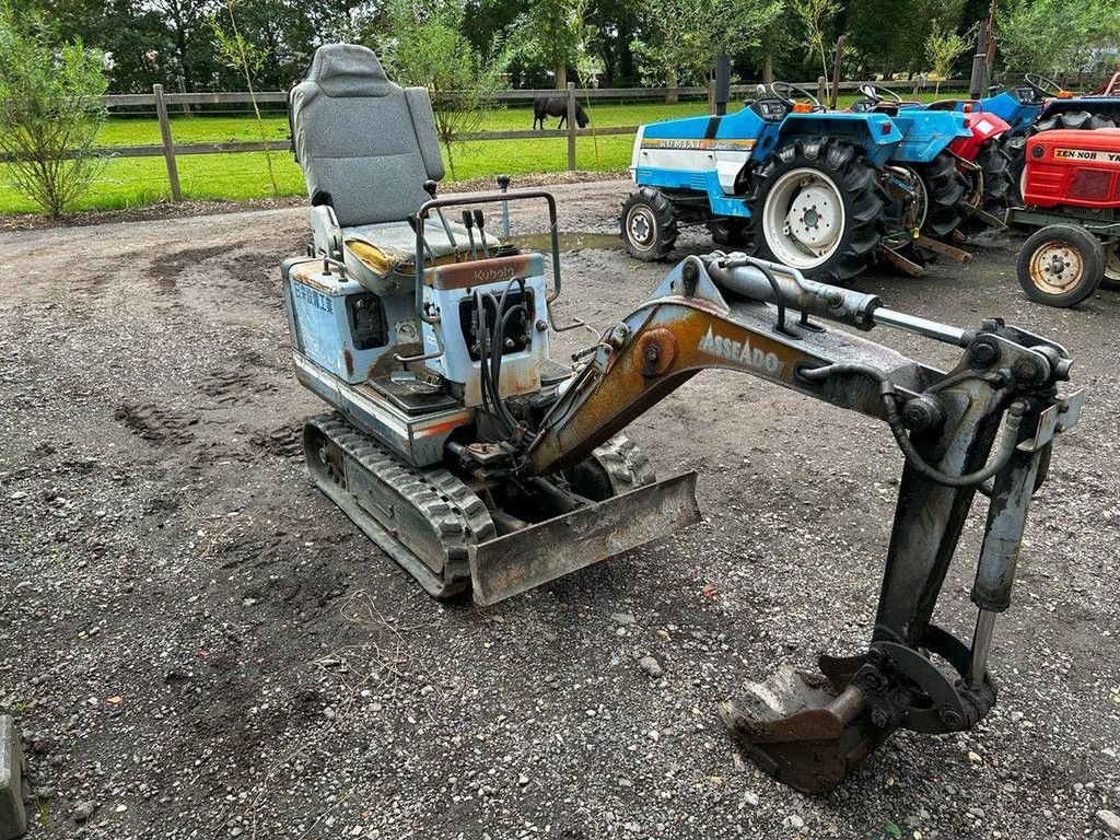 Minibagger Türe ait Kubota KH-007, Gebrauchtmaschine içinde Antwerpen (resim 4)