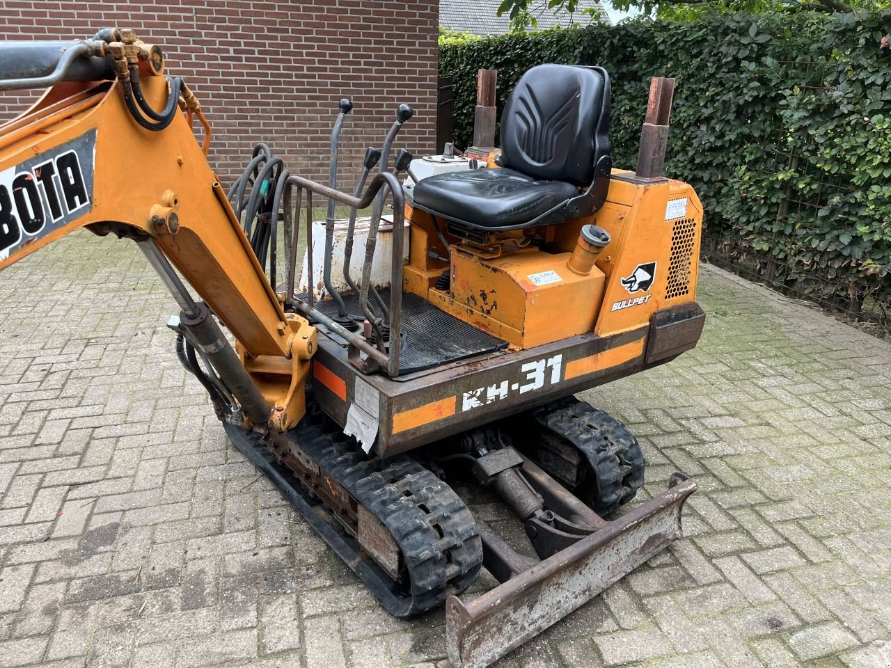 Minibagger typu Kubota KH-31, Gebrauchtmaschine v Buggenum (Obrázok 11)