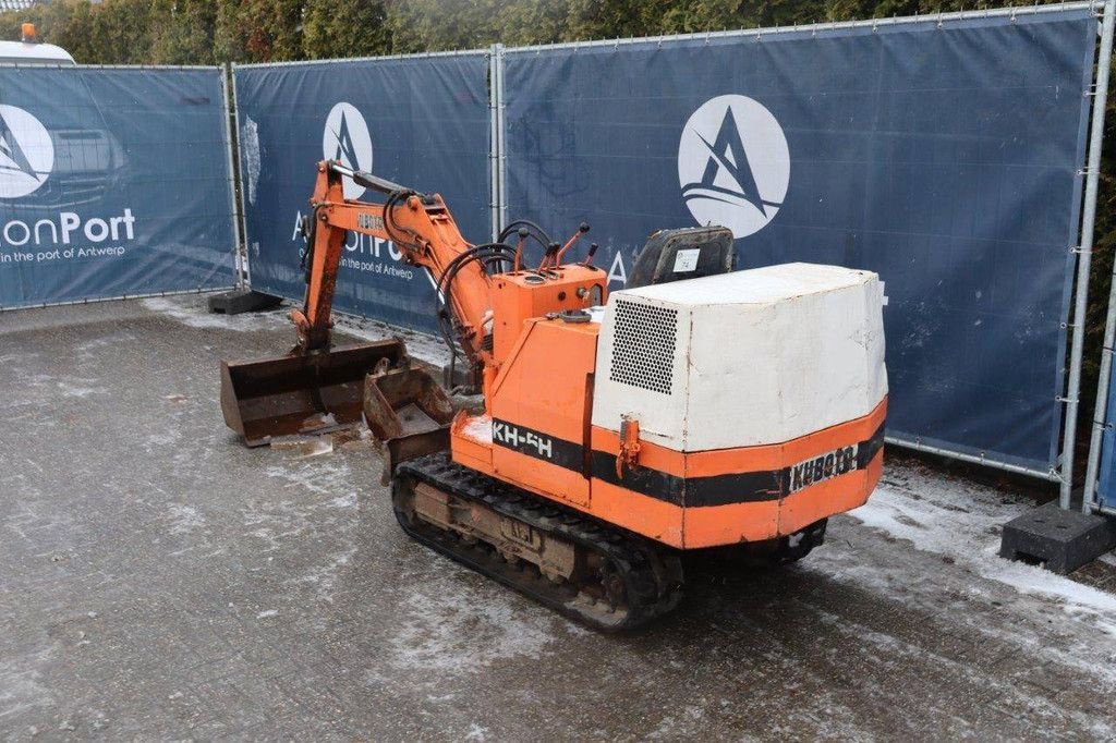 Minibagger del tipo Kubota KH-5H, Gebrauchtmaschine en Antwerpen (Imagen 3)