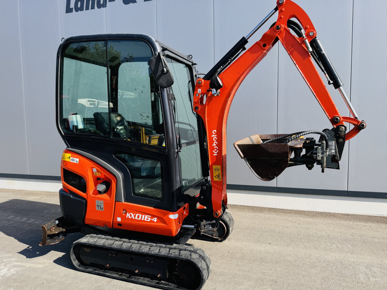 Minibagger Türe ait Kubota KX 016-4, Gebrauchtmaschine içinde Falkenstein (resim 4)