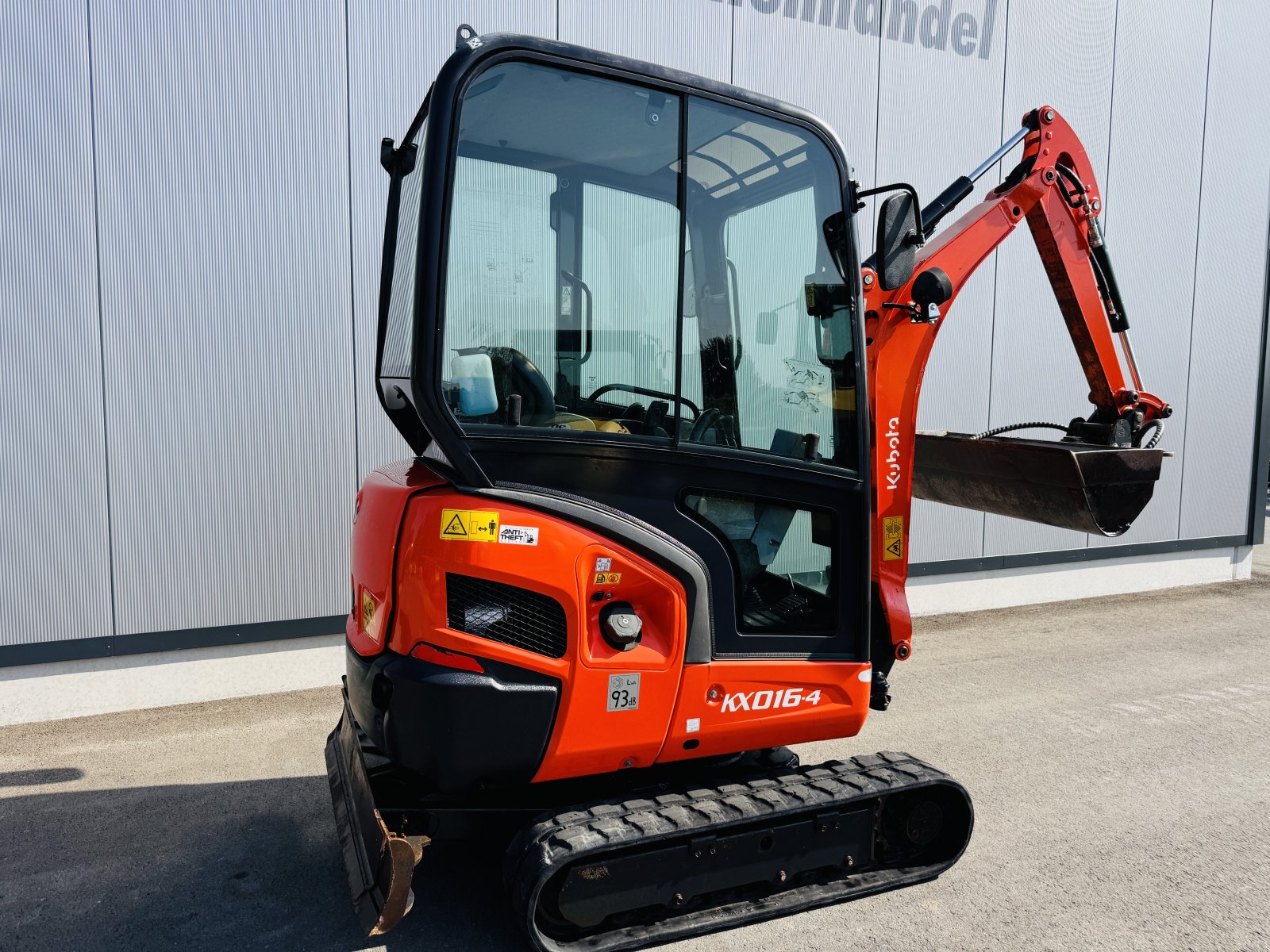 Minibagger типа Kubota KX 016-4, Gebrauchtmaschine в Falkenstein (Фотография 6)