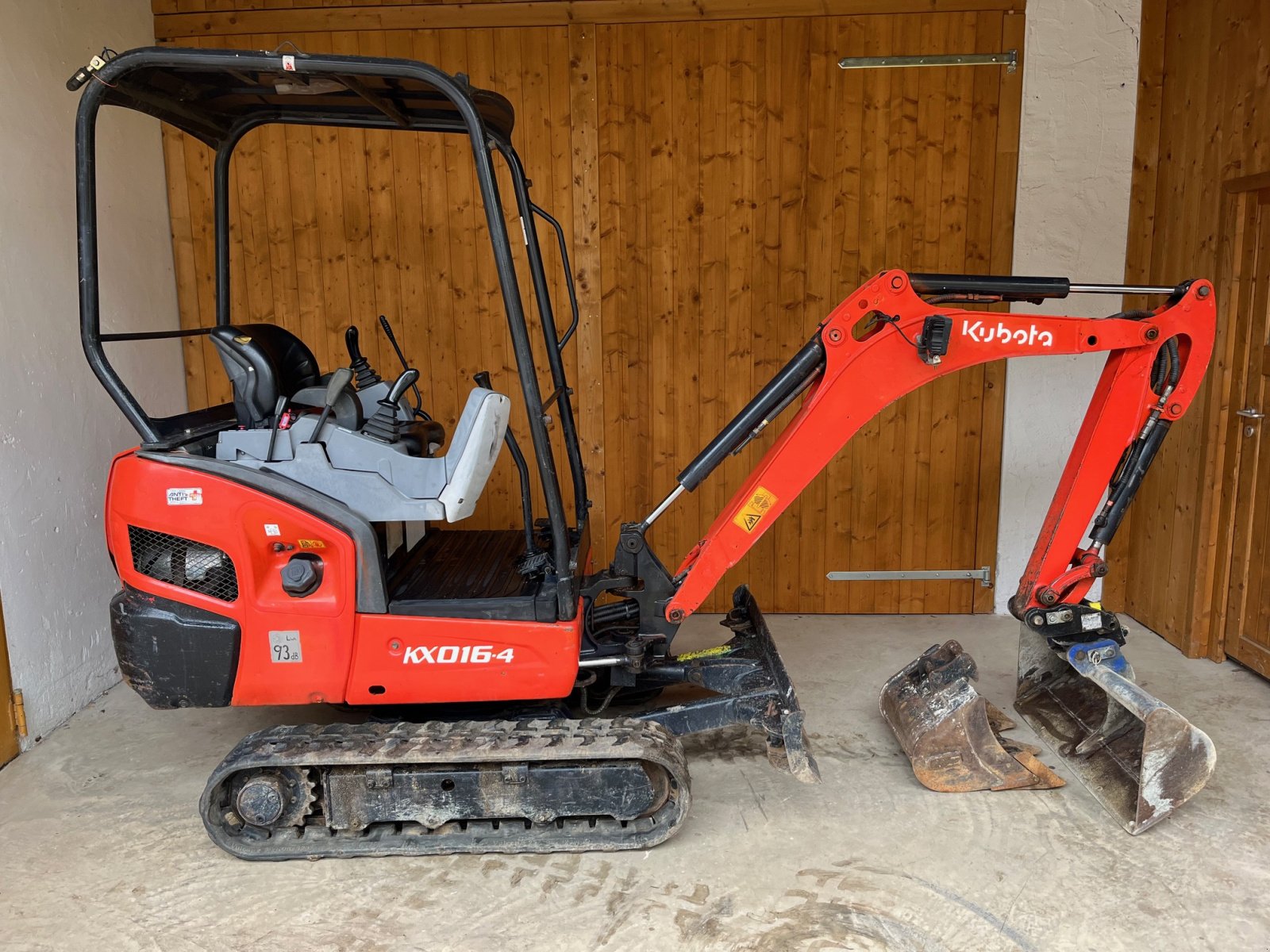 Minibagger от тип Kubota KX 016-4, Gebrauchtmaschine в Theilenhofen (Снимка 2)