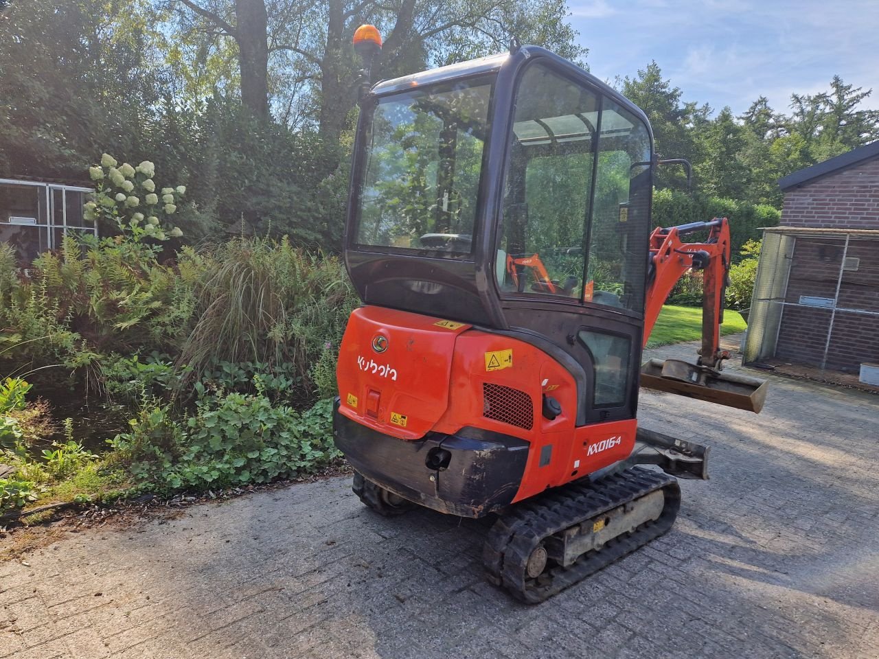 Minibagger van het type Kubota kx 016, Gebrauchtmaschine in Oirschot (Foto 3)