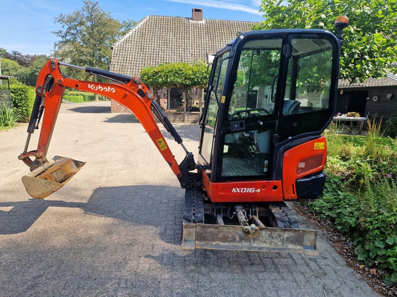 Minibagger des Typs Kubota kx 016, Gebrauchtmaschine in Oirschot (Bild 1)