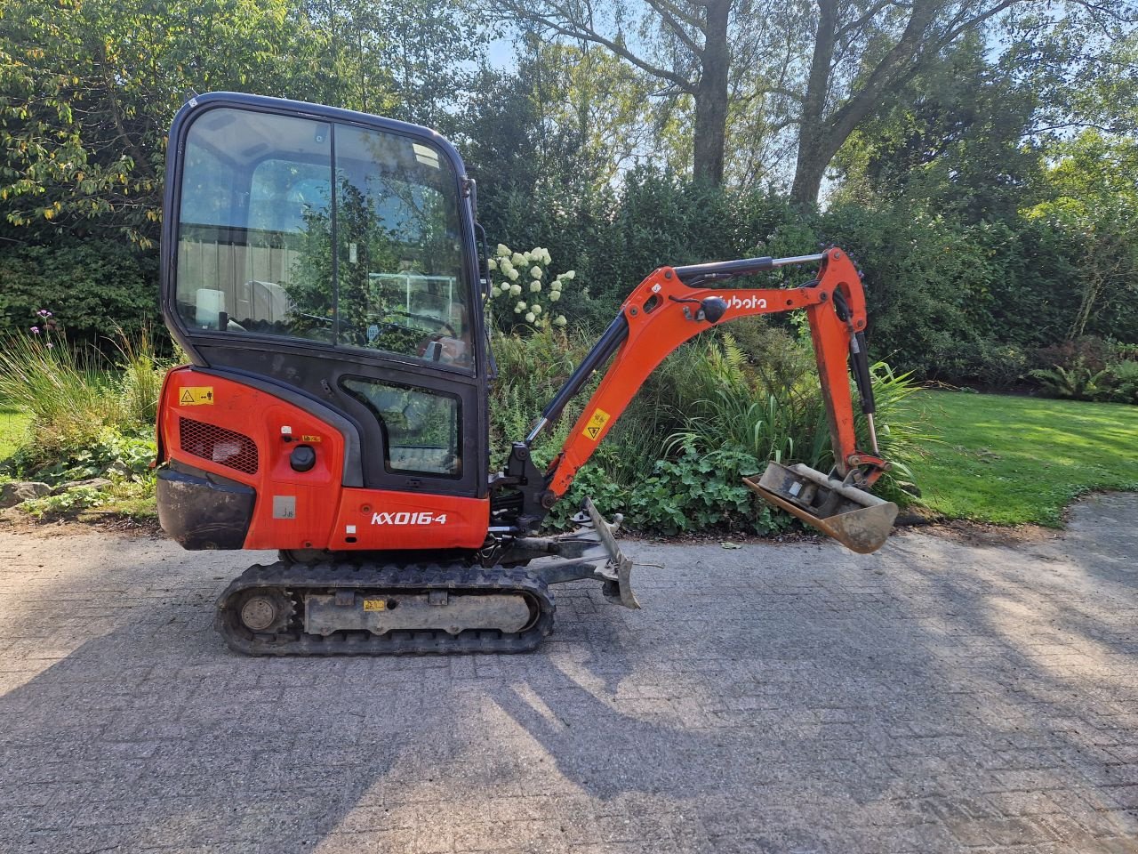 Minibagger van het type Kubota kx 016, Gebrauchtmaschine in Oirschot (Foto 2)