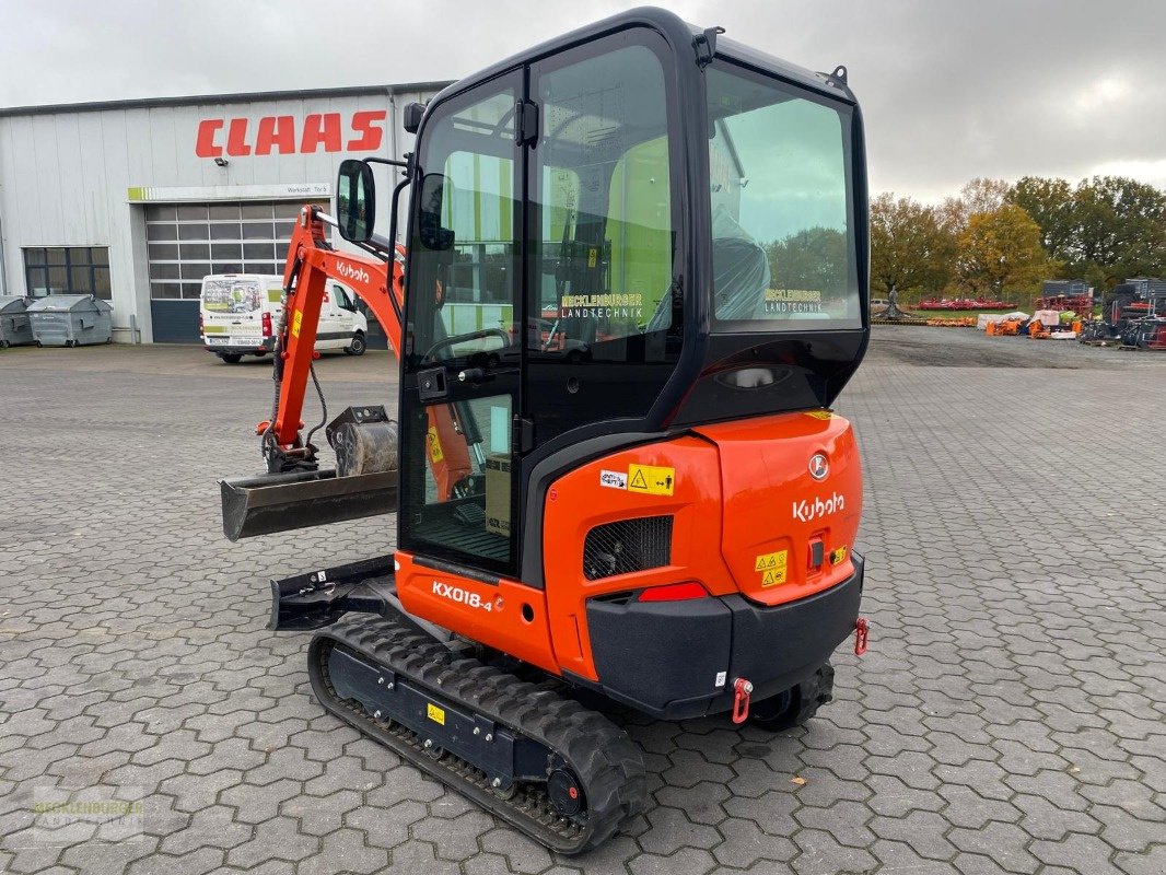 Minibagger van het type Kubota KX 018-4 Vorführmaschine !, Gebrauchtmaschine in Mühlengeez (Foto 2)