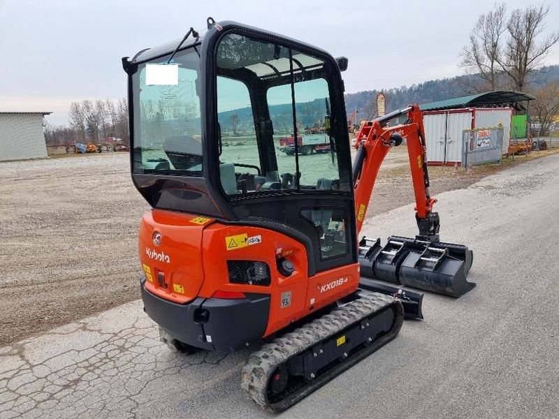 Minibagger типа Kubota KX 018-4, Gebrauchtmaschine в Gabersdorf (Фотография 14)