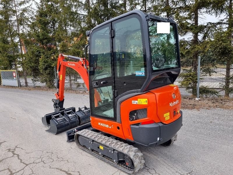 Minibagger типа Kubota KX 018-4, Gebrauchtmaschine в Gabersdorf (Фотография 3)