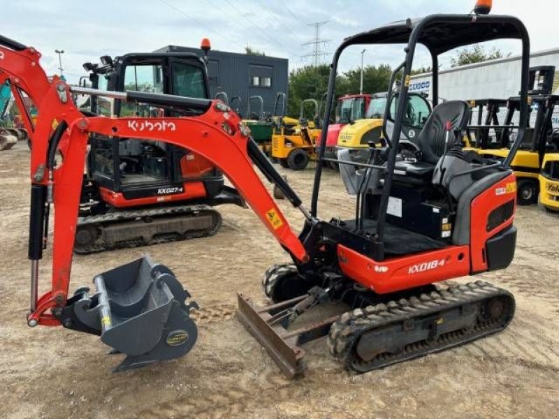 Minibagger Türe ait Kubota KX 018-4, Gebrauchtmaschine içinde MOL (resim 1)