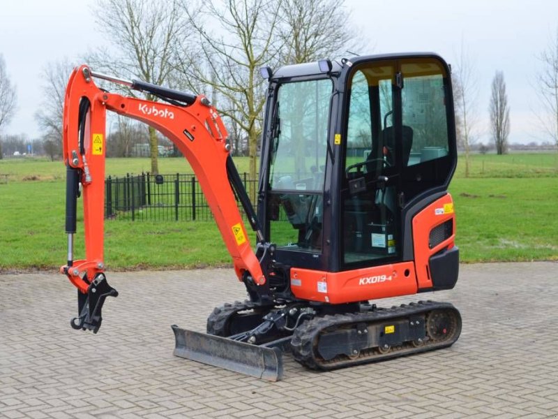 Minibagger типа Kubota KX 019-4 Minigraver (102 uur), Gebrauchtmaschine в Erichem (Фотография 1)