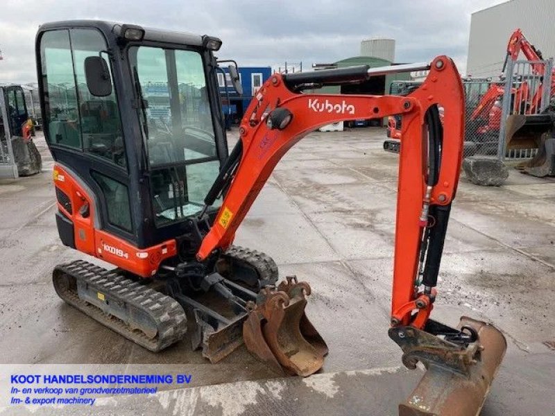 Minibagger типа Kubota KX 019-4 Top! 3 Bakken!, Gebrauchtmaschine в Nieuwerkerk aan den IJssel (Фотография 4)