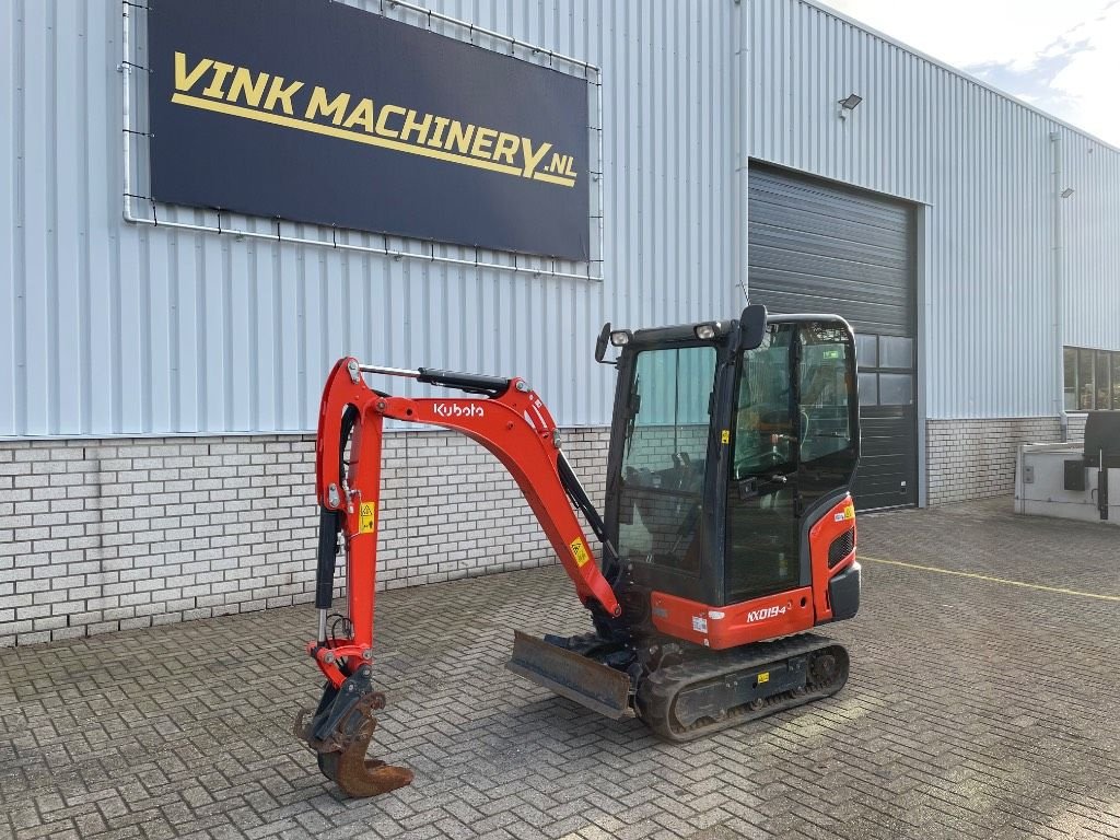 Minibagger del tipo Kubota KX 019-4, Gebrauchtmaschine en WIJCHEN (Imagen 2)