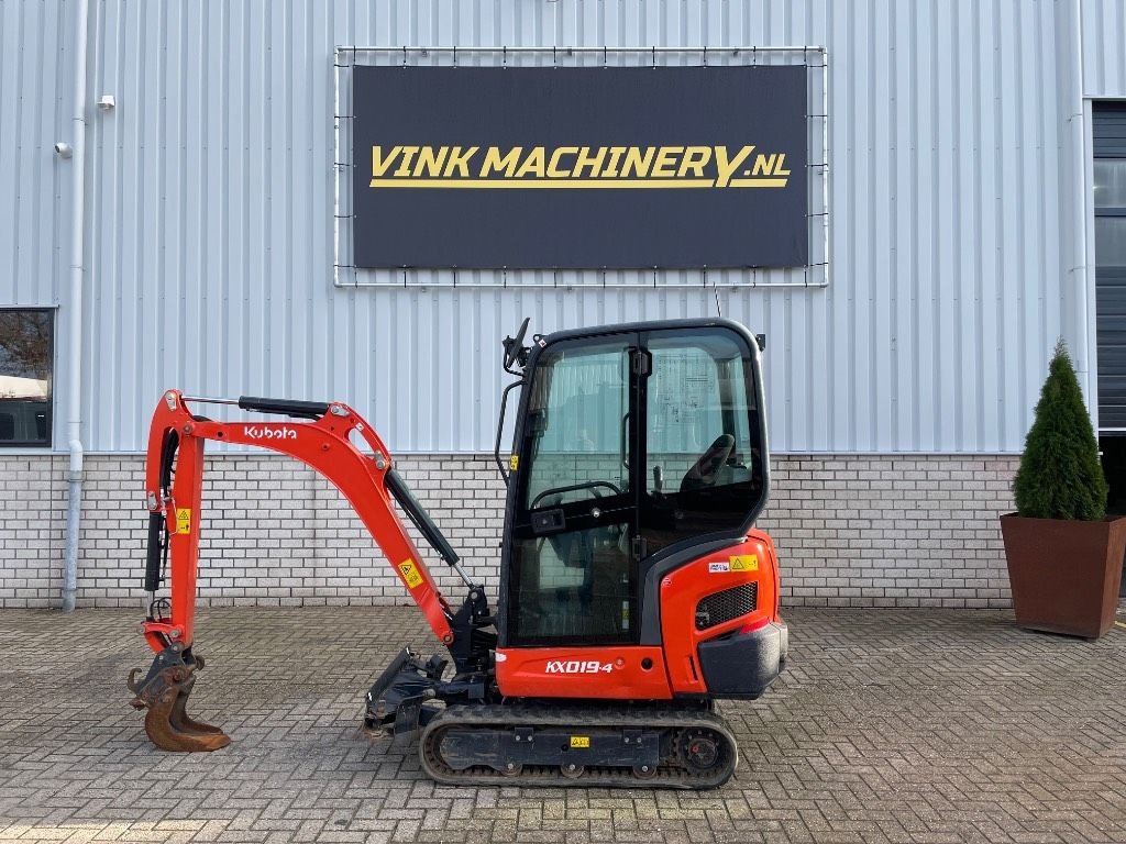 Minibagger del tipo Kubota KX 019-4, Gebrauchtmaschine en WIJCHEN (Imagen 1)