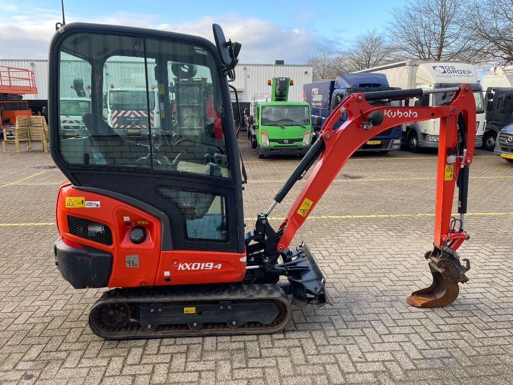 Minibagger del tipo Kubota KX 019-4, Gebrauchtmaschine en WIJCHEN (Imagen 4)