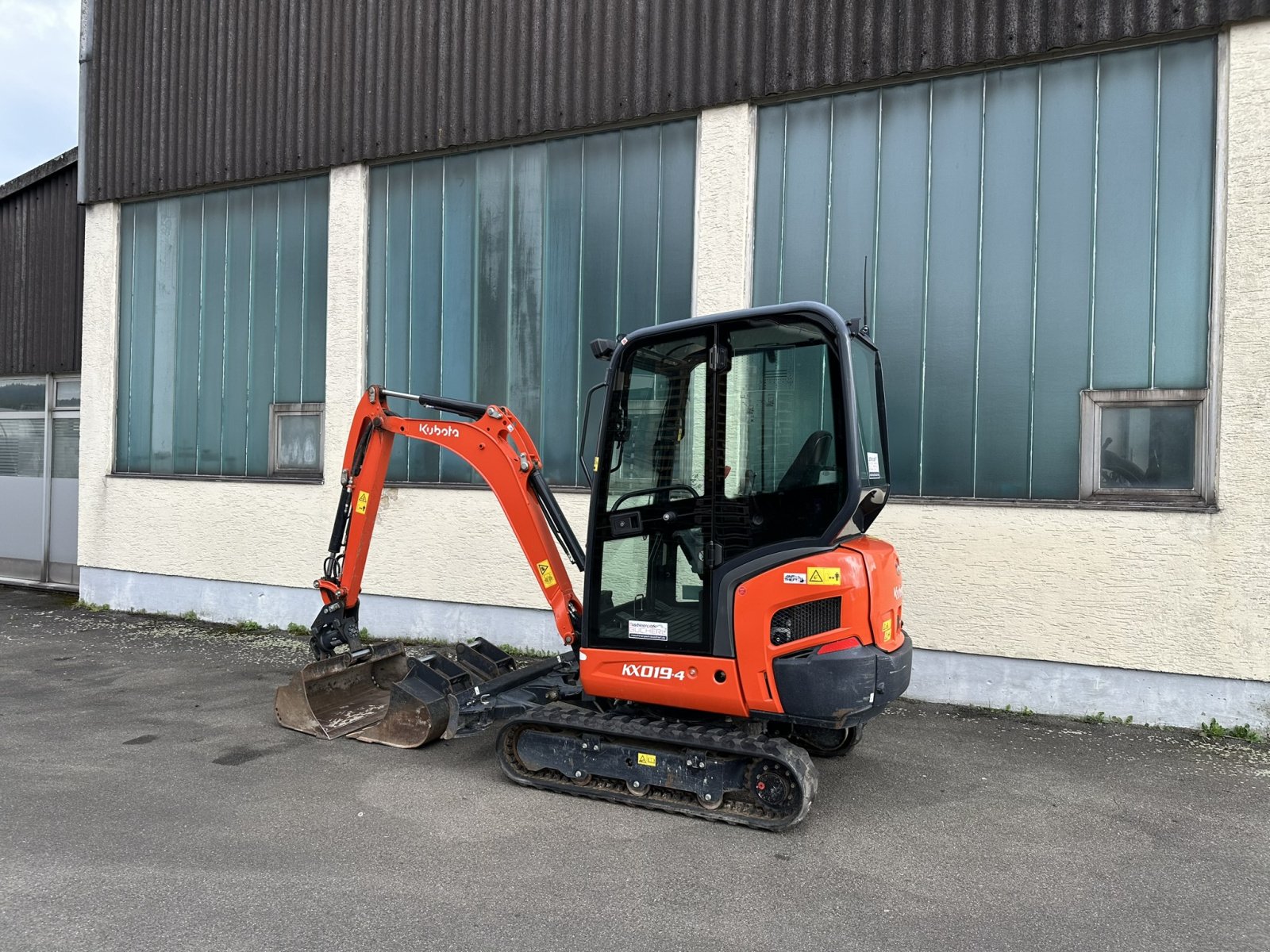 Minibagger Türe ait Kubota KX 019-4, Gebrauchtmaschine içinde Rötz (resim 2)