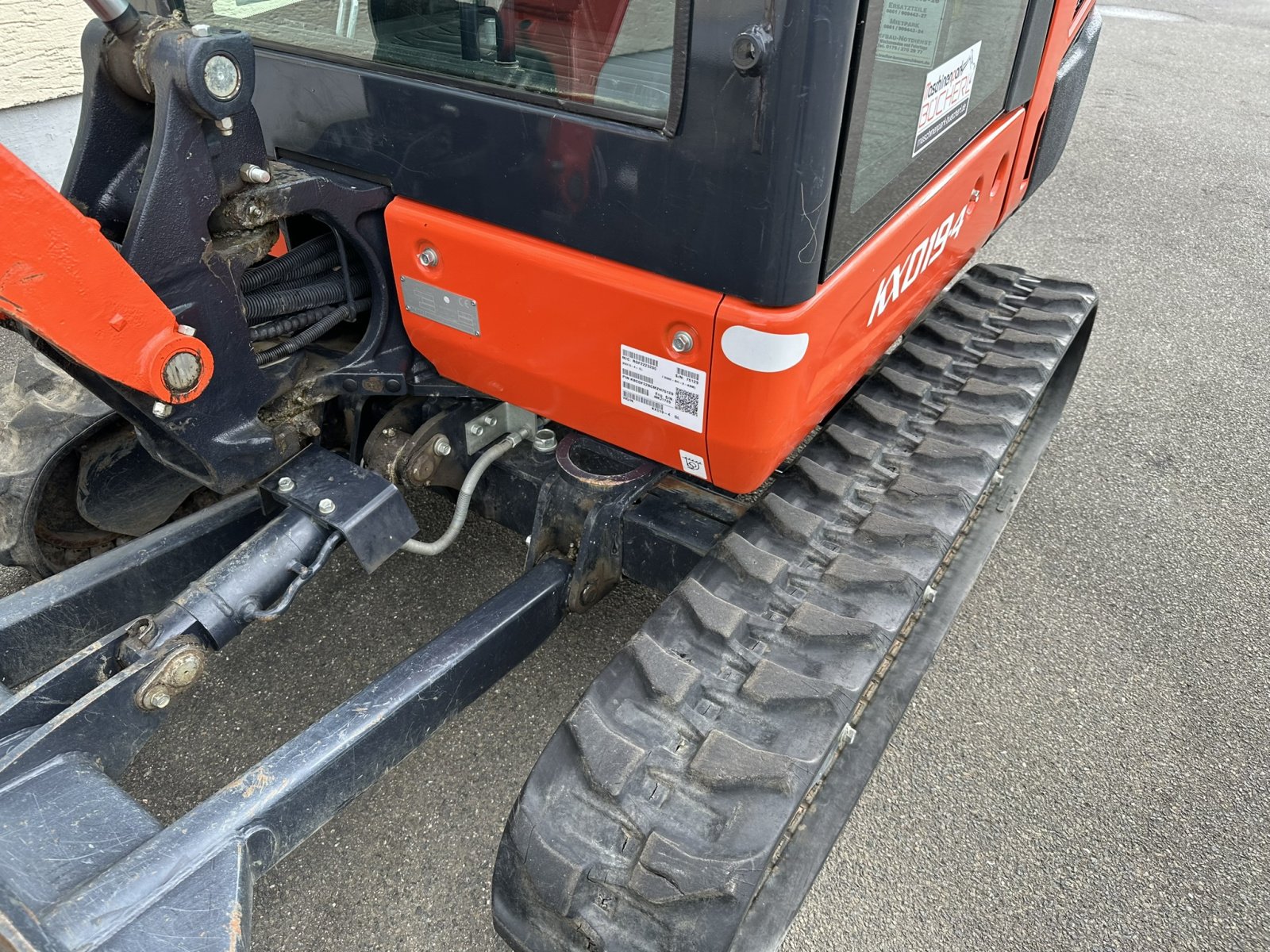 Minibagger typu Kubota KX 019-4, Gebrauchtmaschine w Rötz (Zdjęcie 7)