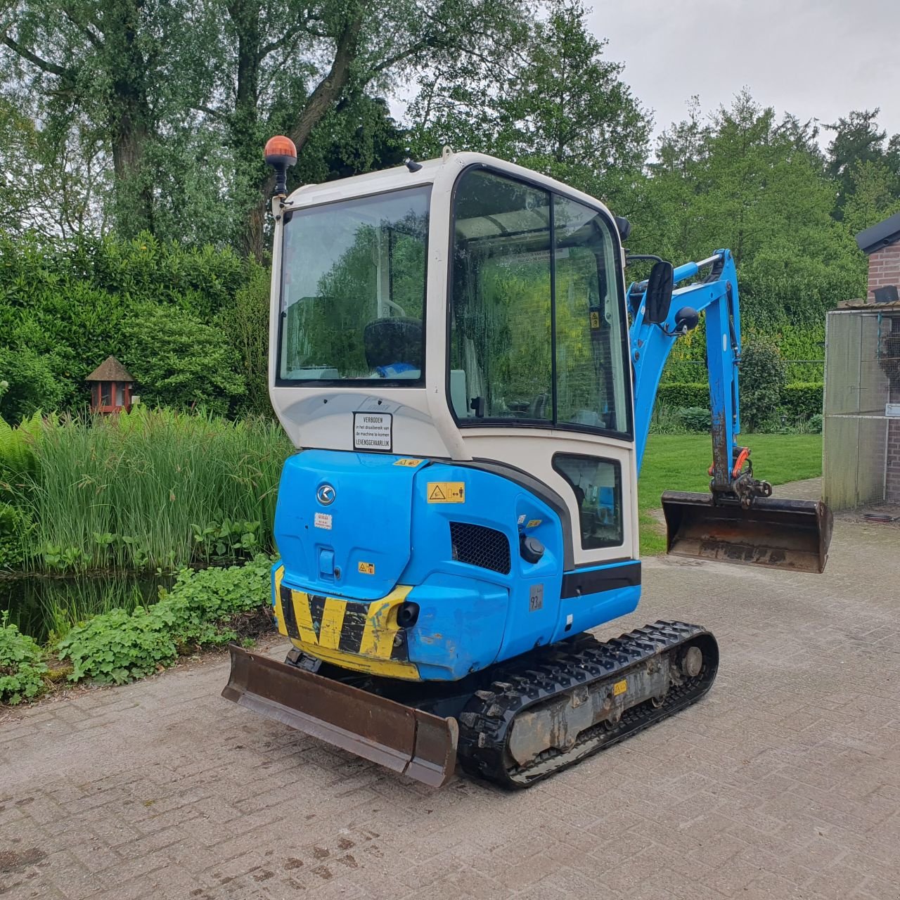 Minibagger типа Kubota KX 019, Gebrauchtmaschine в Oirschot (Фотография 3)