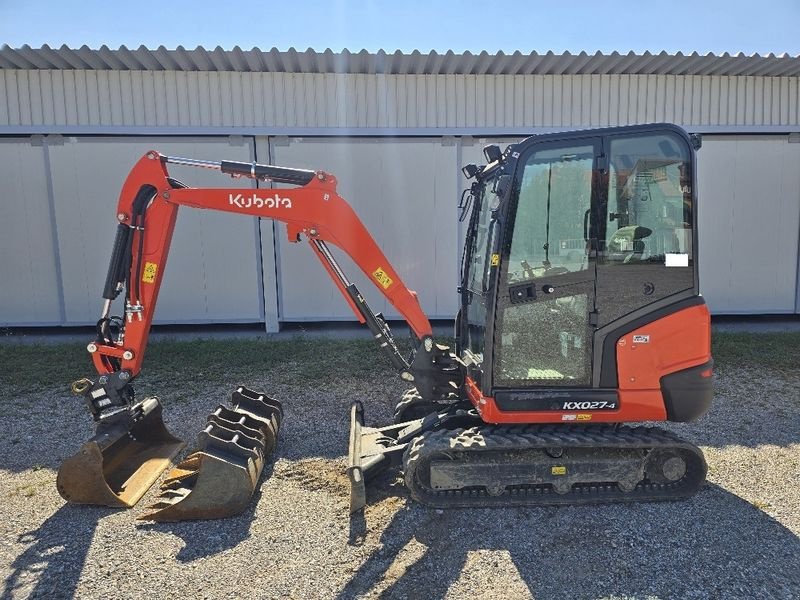 Minibagger van het type Kubota KX 027-4, Gebrauchtmaschine in Gabersdorf (Foto 9)