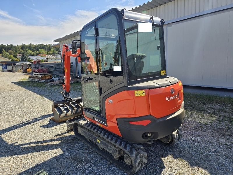 Minibagger van het type Kubota KX 027-4, Gebrauchtmaschine in Gabersdorf (Foto 10)