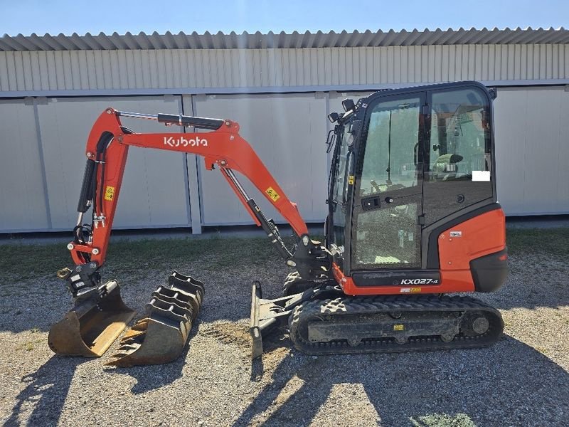 Minibagger van het type Kubota KX 027-4, Gebrauchtmaschine in Gabersdorf (Foto 20)