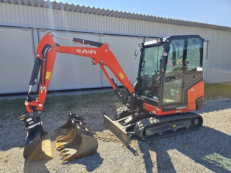 Minibagger van het type Kubota KX 027-4, Gebrauchtmaschine in Gabersdorf (Foto 19)