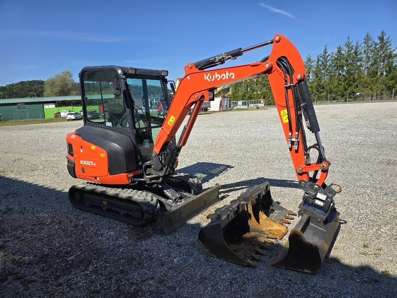 Minibagger van het type Kubota KX 027-4, Gebrauchtmaschine in Gabersdorf (Foto 13)