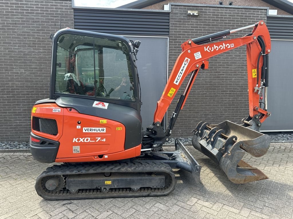 Minibagger tip Kubota KX 027-4GL HI Graafmachine, Gebrauchtmaschine in Laren Gld (Poză 4)