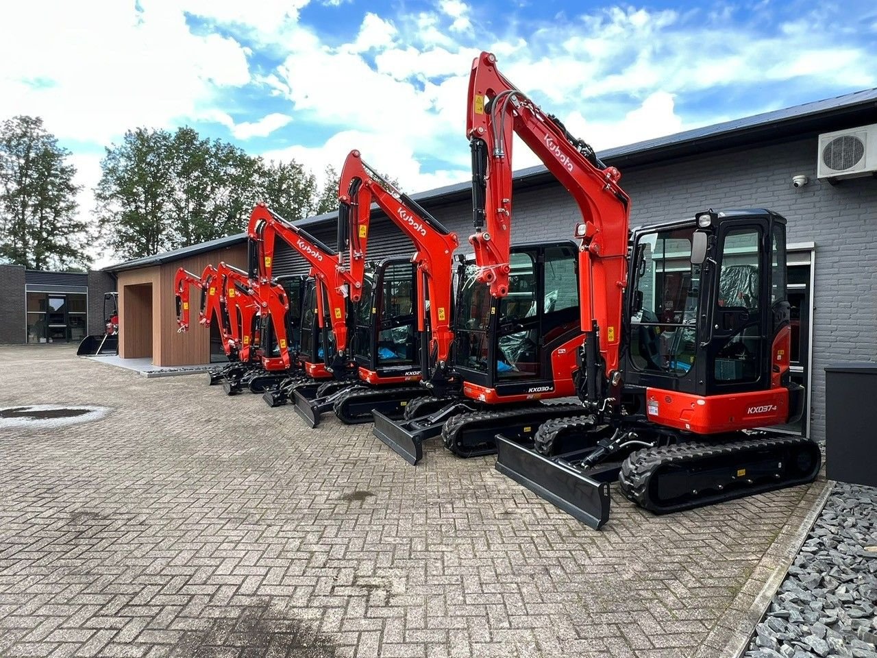 Minibagger del tipo Kubota KX 030-4 HI, Neumaschine In Laren Gld (Immagine 1)