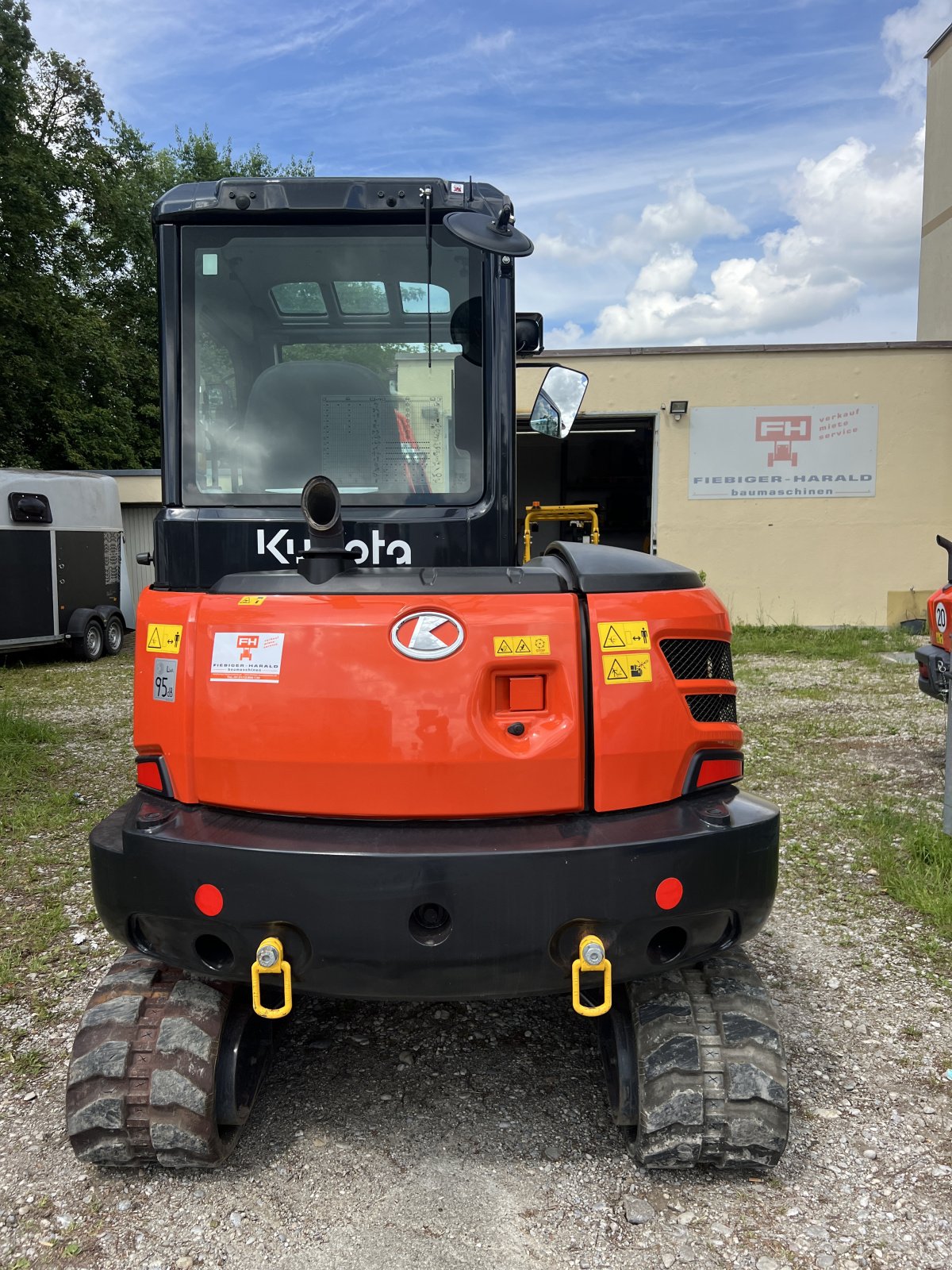 Minibagger van het type Kubota KX 042-4@, Gebrauchtmaschine in Garching  (Foto 7)