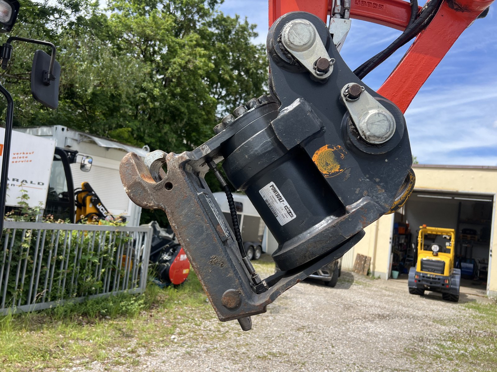 Minibagger van het type Kubota KX 042-4@, Gebrauchtmaschine in Garching  (Foto 10)