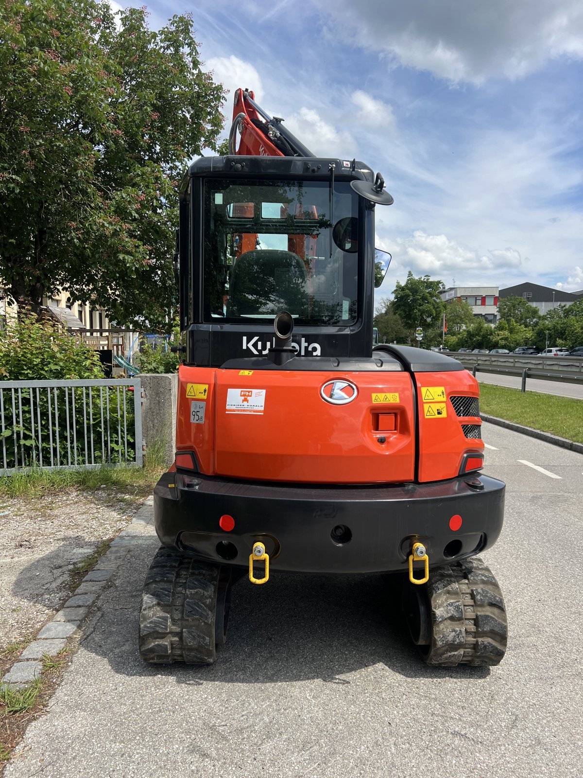 Minibagger del tipo Kubota KX 042-4@, Gebrauchtmaschine In Garching  (Immagine 14)