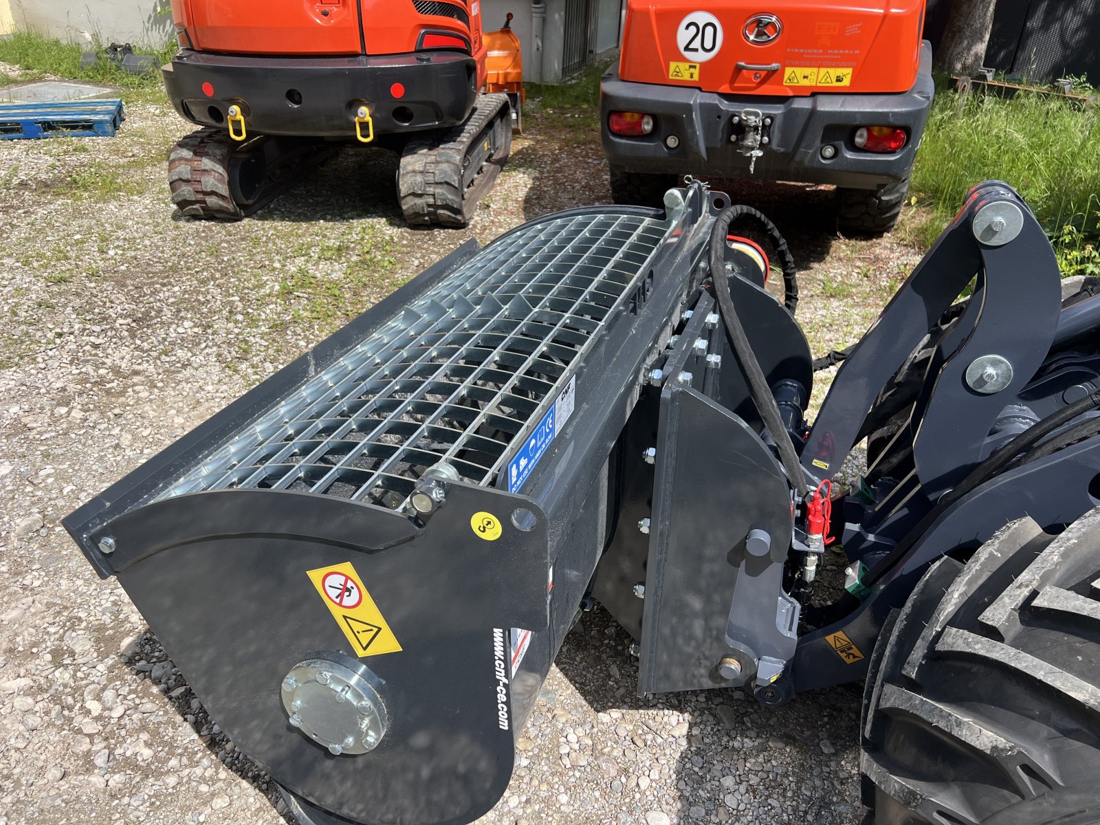 Minibagger van het type Kubota KX 042-4@, Gebrauchtmaschine in Garching  (Foto 17)