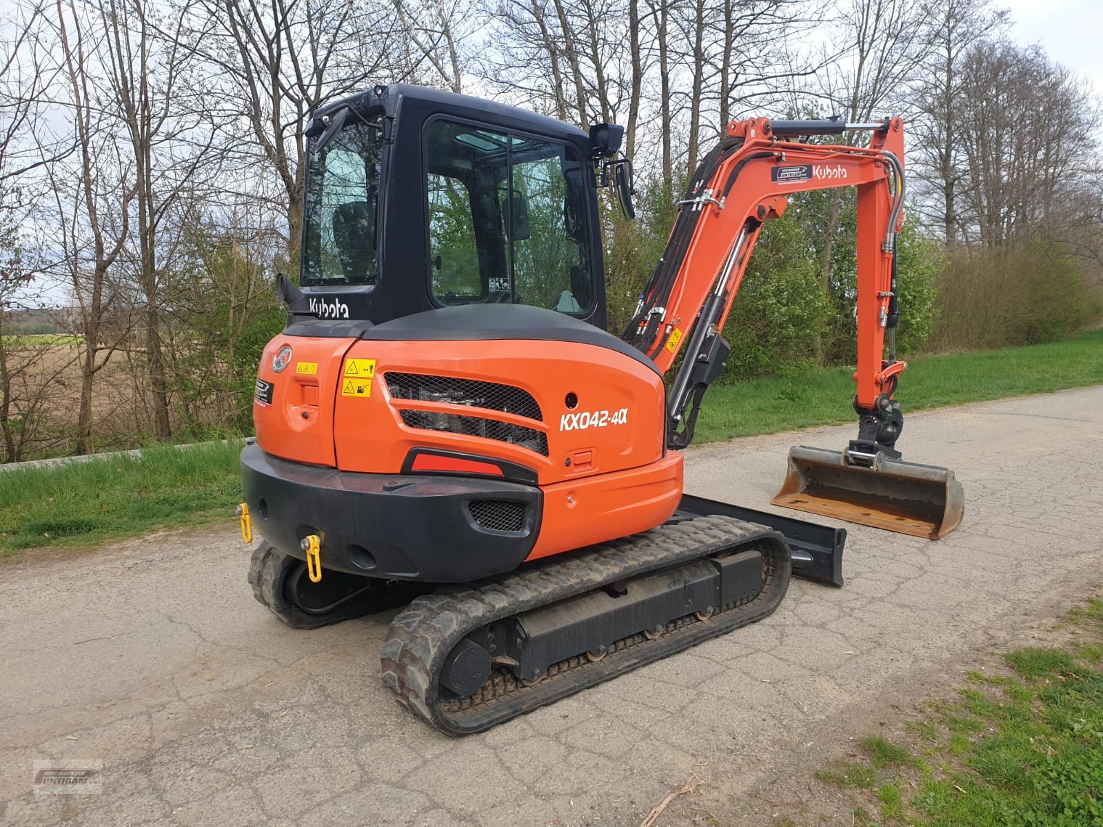 Minibagger del tipo Kubota KX 042-4A, Gebrauchtmaschine en Deutsch - Goritz (Imagen 8)