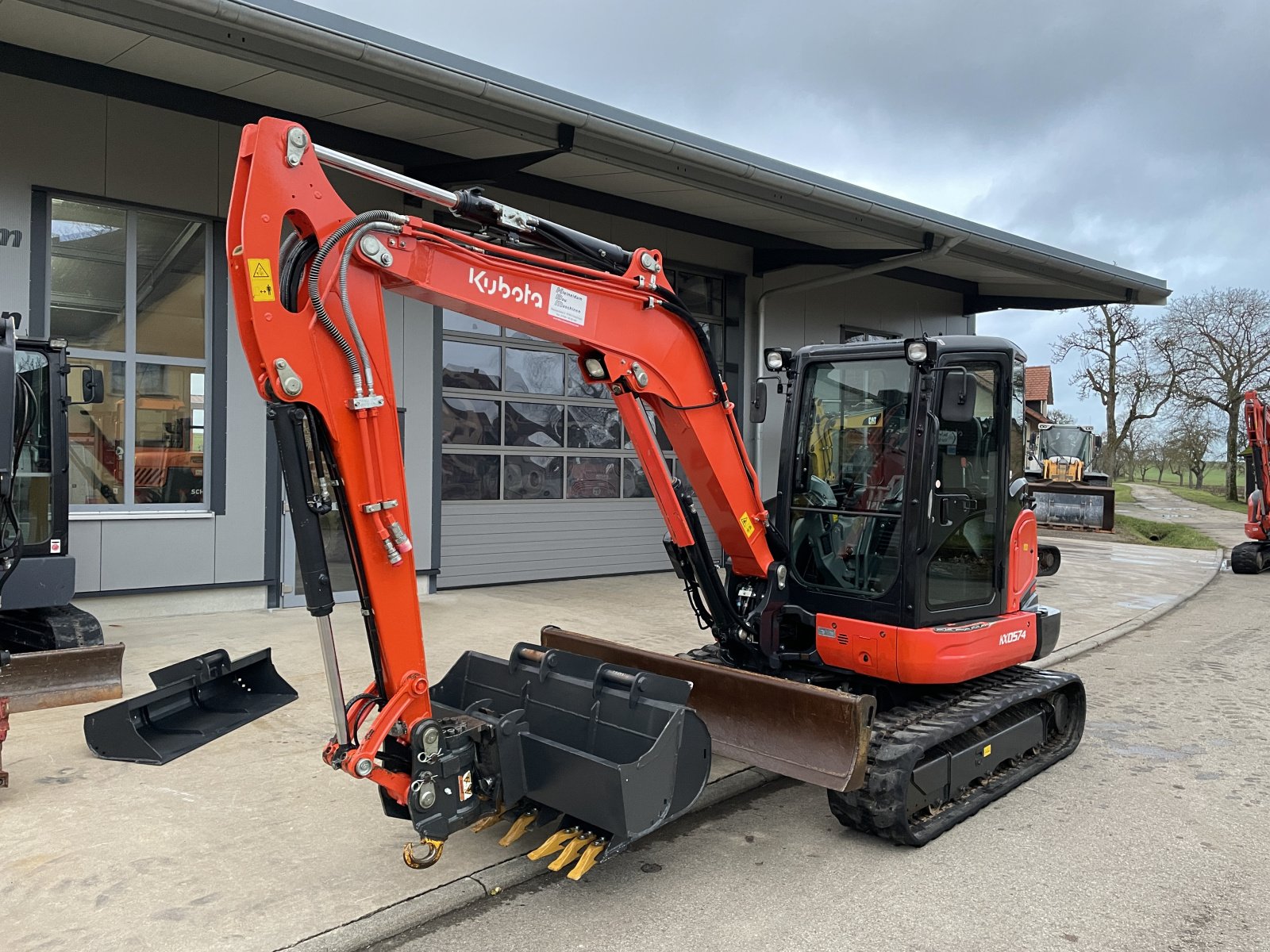 Minibagger des Typs Kubota KX 057-4, Gebrauchtmaschine in Creglingen (Bild 1)