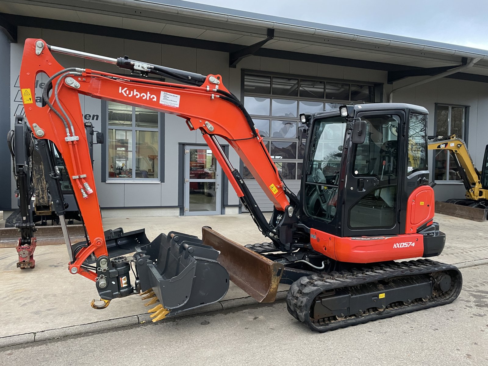 Minibagger des Typs Kubota KX 057-4, Gebrauchtmaschine in Creglingen (Bild 3)