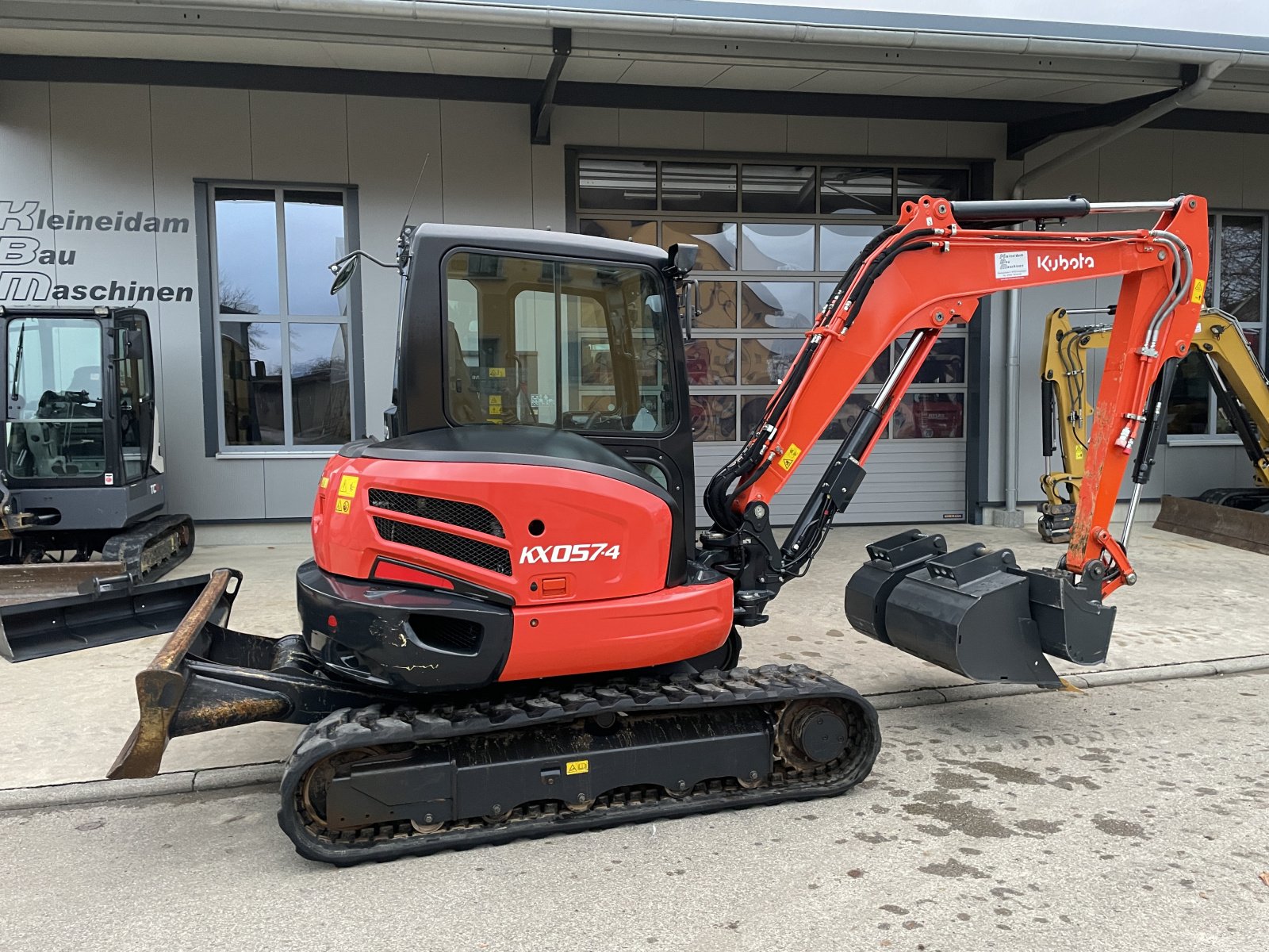 Minibagger des Typs Kubota KX 057-4, Gebrauchtmaschine in Creglingen (Bild 10)