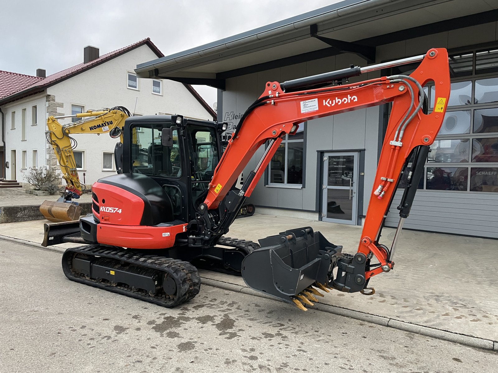 Minibagger des Typs Kubota KX 057-4, Gebrauchtmaschine in Creglingen (Bild 11)