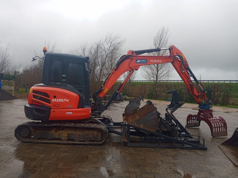 Minibagger des Typs Kubota kx 057-4, Gebrauchtmaschine in kamperland (Bild 1)