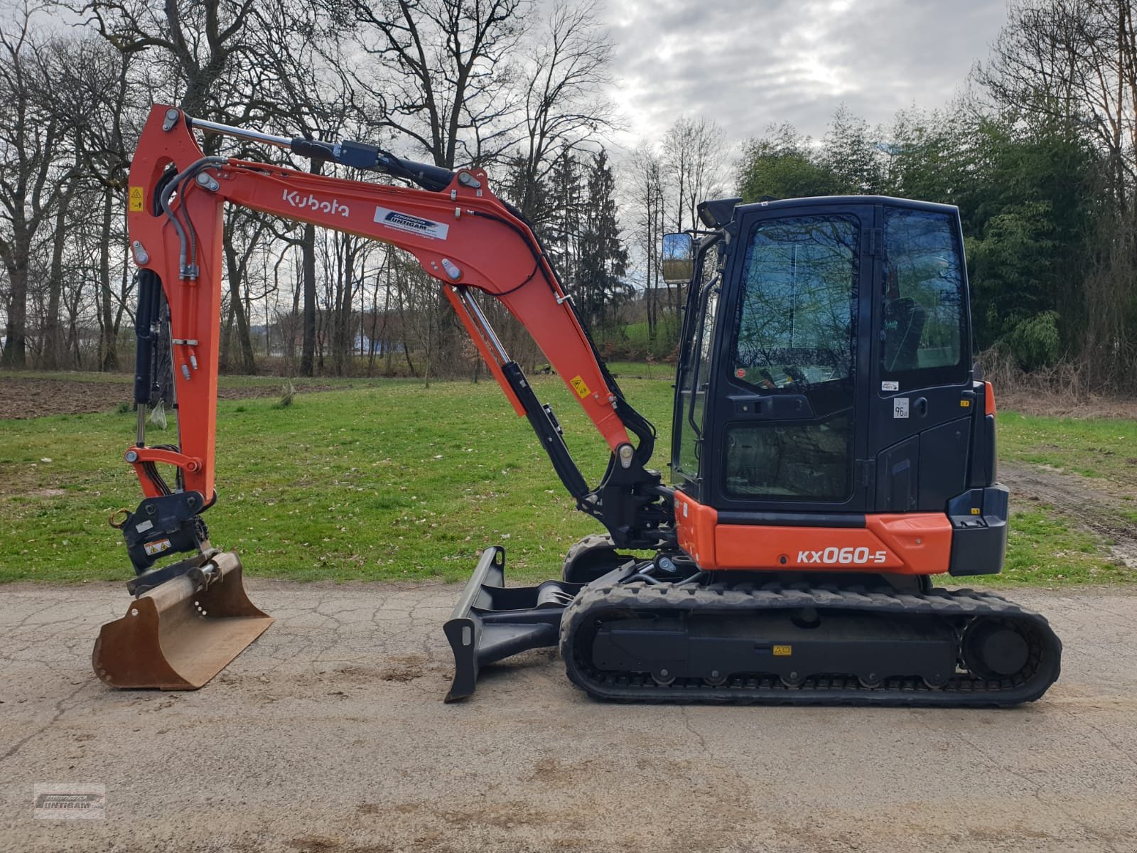 Minibagger van het type Kubota KX 060-5, Gebrauchtmaschine in Deutsch - Goritz (Foto 1)