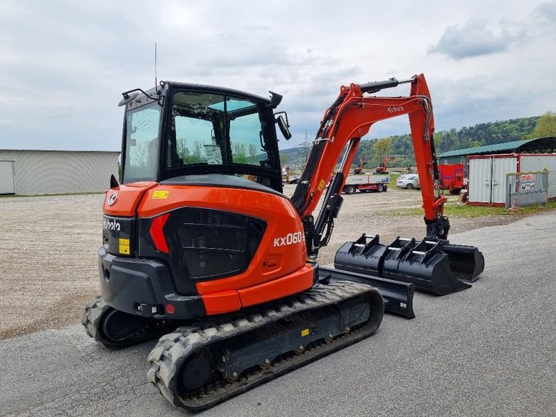 Minibagger van het type Kubota KX 060-5, Gebrauchtmaschine in Gabersdorf (Foto 18)