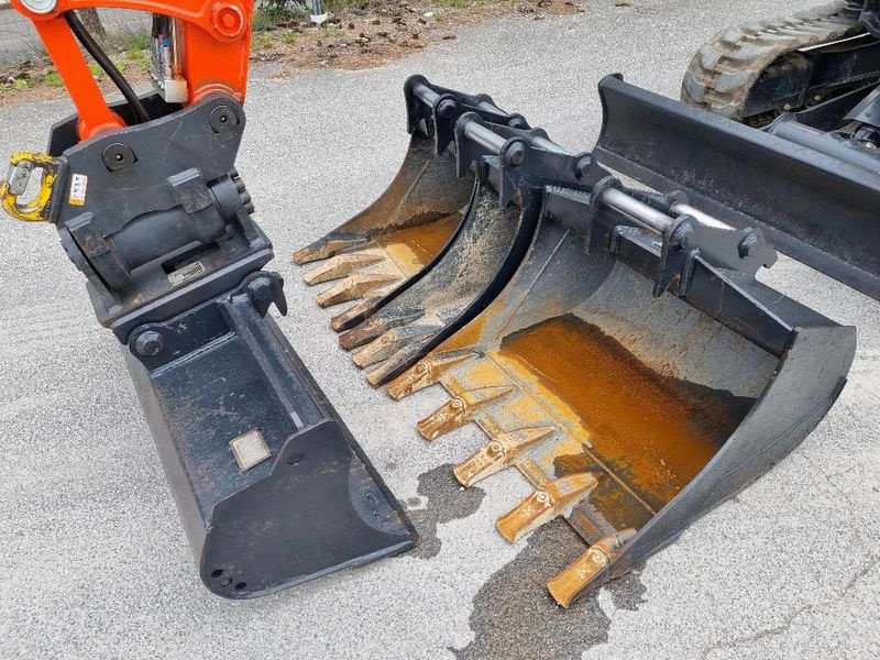 Minibagger van het type Kubota KX 060-5, Gebrauchtmaschine in Gabersdorf (Foto 15)