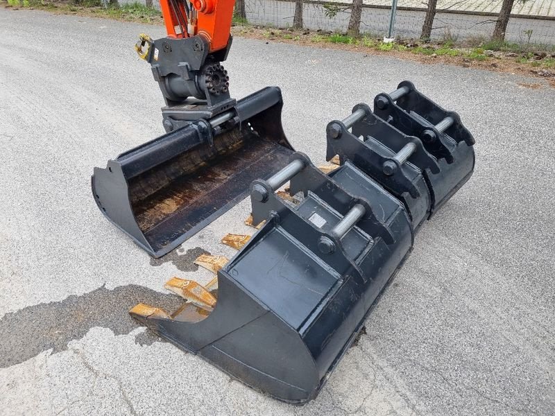 Minibagger van het type Kubota KX 060-5, Gebrauchtmaschine in Gabersdorf (Foto 13)