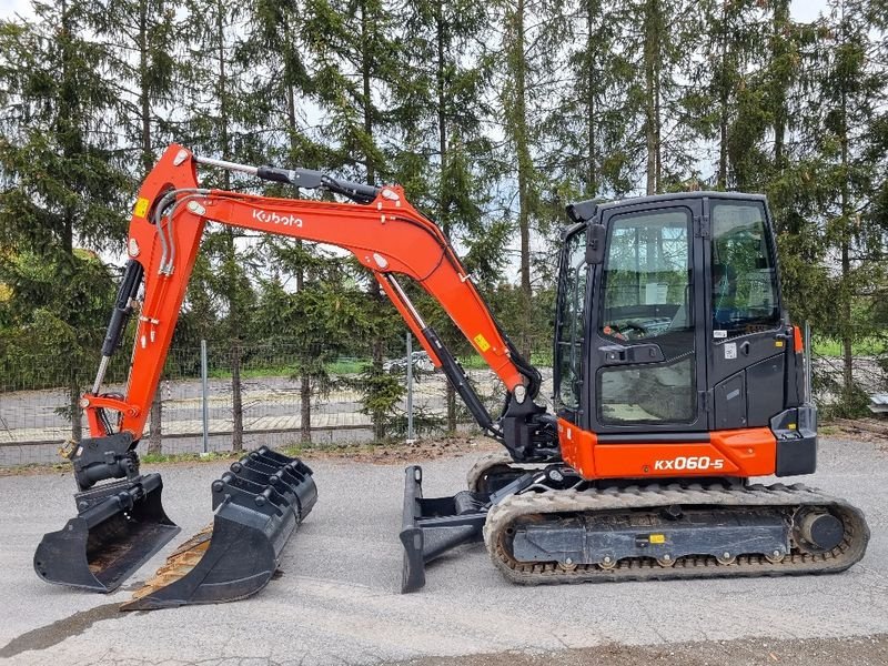 Minibagger des Typs Kubota KX 060-5, Gebrauchtmaschine in Gabersdorf (Bild 2)