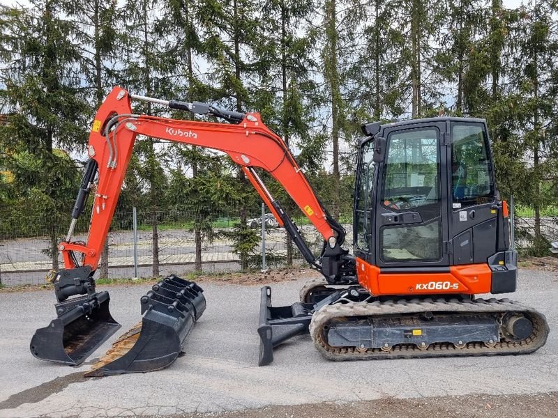 Minibagger van het type Kubota KX 060-5, Gebrauchtmaschine in Gabersdorf (Foto 28)