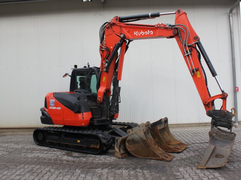 Minibagger от тип Kubota KX 080-4, Gebrauchtmaschine в Nittenau (Снимка 1)